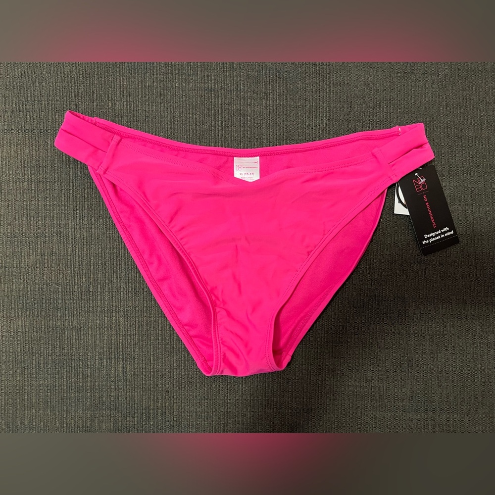 Women's Hot Pink Bikini Bottoms NWT L/XL